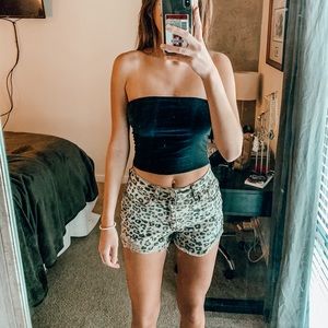 Fashion Nova Leopard Print Shorts